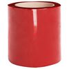 vidaXL Rideau de porte rouge 200 mmx1,6 mm 10 m PVC