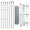 vidaXL Cl&ocirc;ture en fil soud&eacute; pour sol 10 x 0,5 m (L x H)