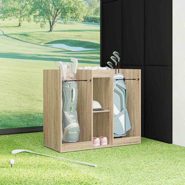 vidaXL Armoire de Golf Uni Ch&ecirc;ne Sonoma 102 x 45 x 85,5 cm