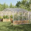 vidaXL Tarpuline Transparent 4 x 6 m PVC