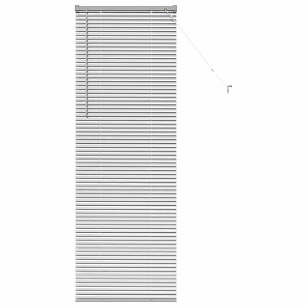 vidaXL Stores v&eacute;nitiens Argent&eacute; 175 x 65 cm Aluminium