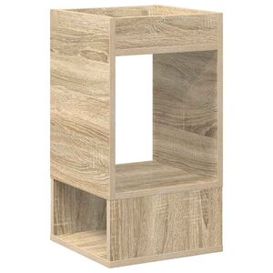 vidaXL Table d'appoint Ch&ecirc;ne Sonoma 30 x 30 x 56 cm Bois d'ing&eacute;nierie