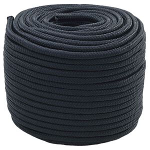vidaXL Corde de bateau 1.4 mm 100 m Bleu royal Polyester