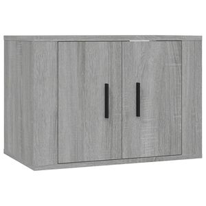 vidaXL Meuble TV mural Sonoma gris 57x34,5x40 cm