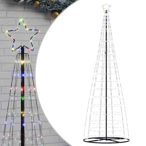 vidaXL Sapin de No&euml;l &agrave; LED 550 LED color&eacute;es 300 cm