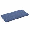 vidaXL Panneaux muraux 12 pcs Bleu 30x15 cm Tissu 0,54 m²
