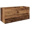 vidaXL Meuble lavabo avec bassin et robinet int&eacute;gr&eacute;s vieux bois
