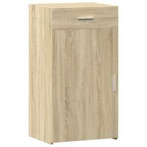 vidaXL Buffet ch&ecirc;ne sonoma 50x42,5x93 cm bois d'ing&eacute;nierie