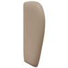 vidaXL Oreille de t&ecirc;te de lit Tan 40 x 23 x 6 cm PVC