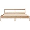 vidaXL Cadre de lit sans matelas 200x200 cm bois massif de pin