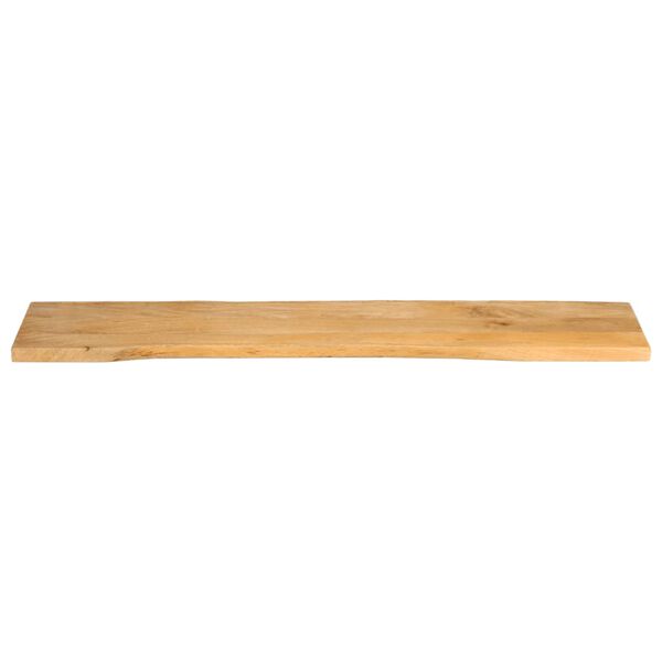 vidaXL Dessus de table 180x40x3,8 cm bord vivant bois massif manguier
