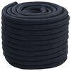 vidaXL Corde de bateau Bleu royal 100 m Polyester