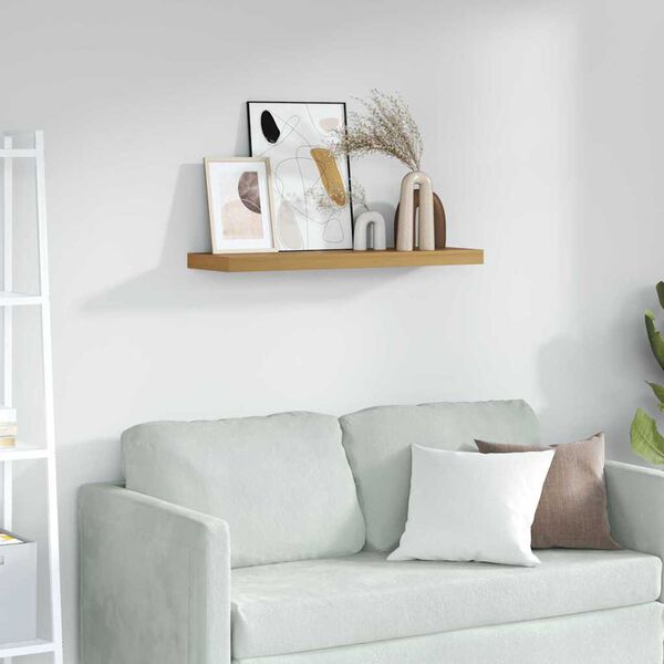 vidaXL &Eacute;tag&egrave;re Murale Marron 90 x 23,5 x 4 cm Bois d'ing&eacute;nierie