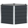 vidaXL Jardini&egrave;re Anthracite 129 x 129 x 75 cm Acier