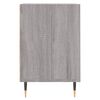 vidaXL Meuble TV Sonoma gris 160x35x55 cm Bois d'ing&eacute;nierie