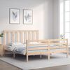 vidaXL Cadre de lit sans matelas 160x200 cm bois massif de pin