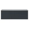 vidaXL Abri de jardin 257x489x181 cm M&eacute;tal Anthracite