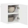 vidaXL Armoire de cuisine Kalmar Blanc brillant 30 x 31 x 40 cm