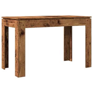 vidaXL Table &agrave; manger vieux bois 120x60x76 cm bois d'ing&eacute;nierie