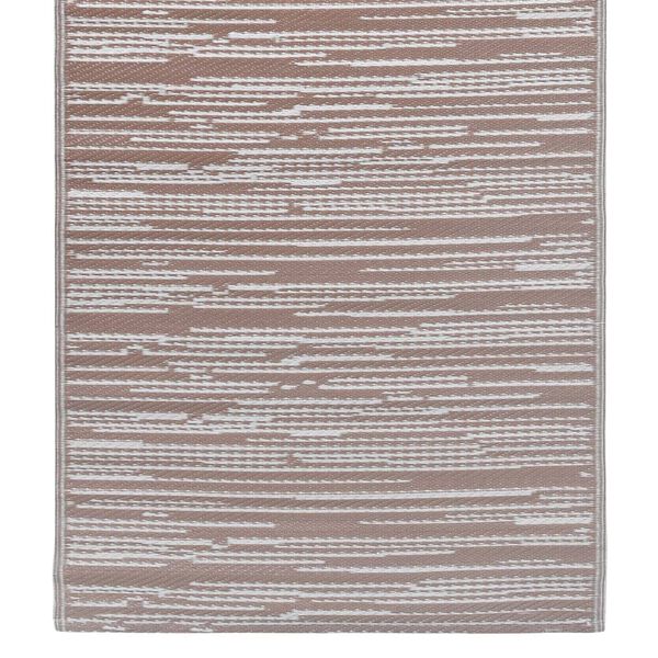 vidaXL Tapis d'ext&eacute;rieur ARAKIL marron 80x150 cm PP