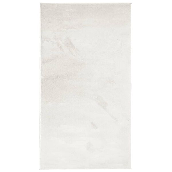 vidaXL Tapis OVIEDO &agrave; poils courts beige 80x150 cm