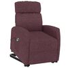 vidaXL Fauteuil Violet Tissu