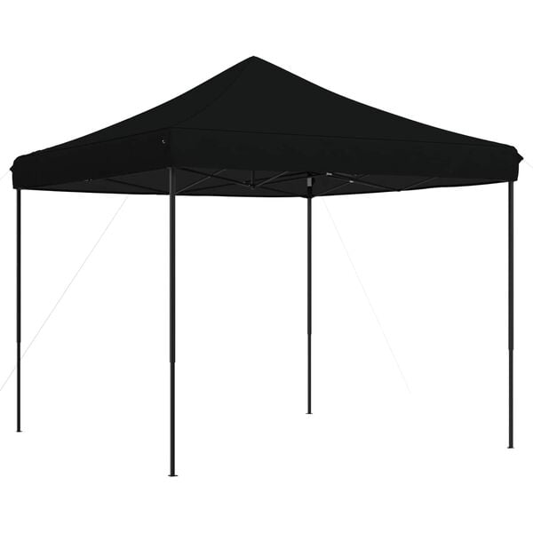 vidaXL Tente de f&ecirc;te Noir 292 x 292 x 315 cm Tissu Oxford
