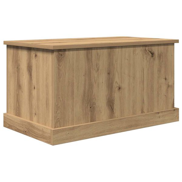 vidaXL Bo&icirc;tes de rangement ch&ecirc;ne artisanal 70x40x38 cm bois ing&eacute;nierie