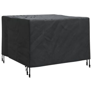 vidaXL Housse pour meubles 99 x 99 x 60 cm Tissu Oxford 210D Noir