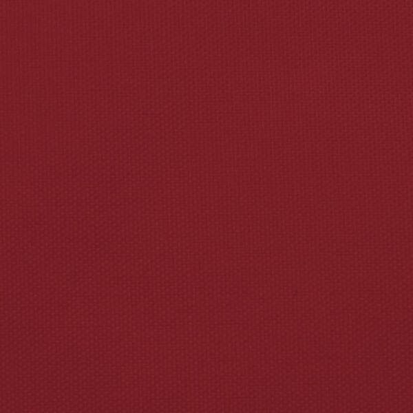 vidaXL Voile de parasol tissu oxford triangulaire 4x5x6,4 m rouge