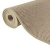 vidaXL Tapis de couloir aspect sisal sable 80x400 cm