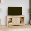 vidaXL Meuble TV 103x36,5x52 cm Bois de pin massif