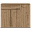 vidaXL Buffet ch&ecirc;ne artisanal 88x30x70 cm bois d'ing&eacute;nierie