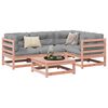 vidaXL Salon de jardin 5 pcs bois massif sapin de douglas