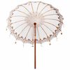 vidaXL Parasol balinais Cr&egrave;me 215 x 215 x 260 cm