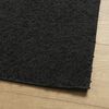 vidaXL Tapis shaggy PAMPLONA poils longs moderne noir 200x200 cm