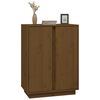 vidaXL Buffet Marron miel 60x35x80 cm Bois massif de pin