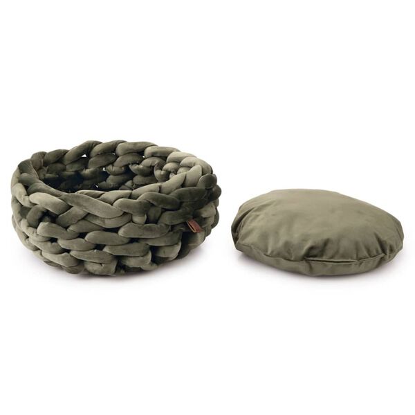 Designed by Lotte Lit pour chat Ziba Vert 40x15 cm