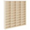 vidaXL Vitrine Murale Montage mural Beige 40 x 4,5 x 43 cm