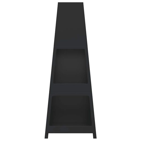 vidaXL Foyer ext&eacute;rieur avec design de tour de stockage de b&ucirc;ches acier