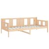 vidaXL Lit de jour sans matelas bois de pin massif 80x200 cm