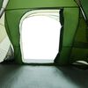 vidaXL Tente de camping de cabine 4 personnes vert imperméable