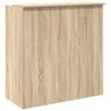 vidaXL Bureau de r&eacute;ception Ch&ecirc;ne Sonoma 100x50x103,5 cm Bois d'ing&eacute;nierie
