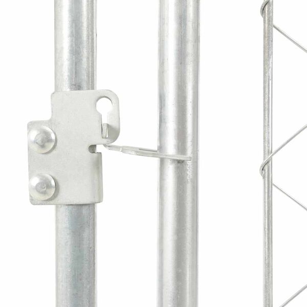 vidaXL Chenil extérieur avec toit 100 x 100 x 125 cm