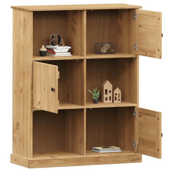 vidaXL Bibliothèque VIGO 90x35x114,5 cm bois massif de pin