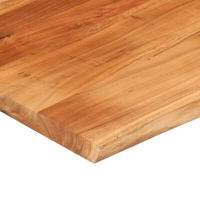 vidaXL Dessus de table 90x80x2,5 cm rectangulaire bois massif d'acacia