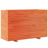 vidaXL Jardini&egrave;re cire marron 110x40x72,5 cm bois de pin massif