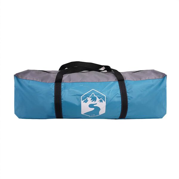 vidaXL Bâche de camping bleu 460x305x210 cm imperméable
