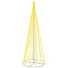 vidaXL Arbre de No&euml;l c&ocirc;ne 732 LED Blanc chaud 160x500 cm