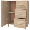 vidaXL Buffet chêne sonoma 69,5x34x90 cm bois d'ingénierie